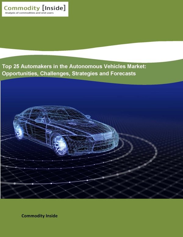 Top 25 Automakers in the Autonomous Vehicles Market Opportunities, Challenges, Strategies and Forecasts